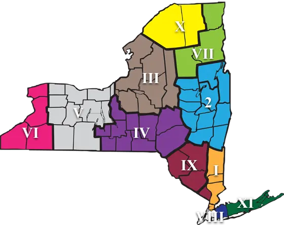 NYS Section Map